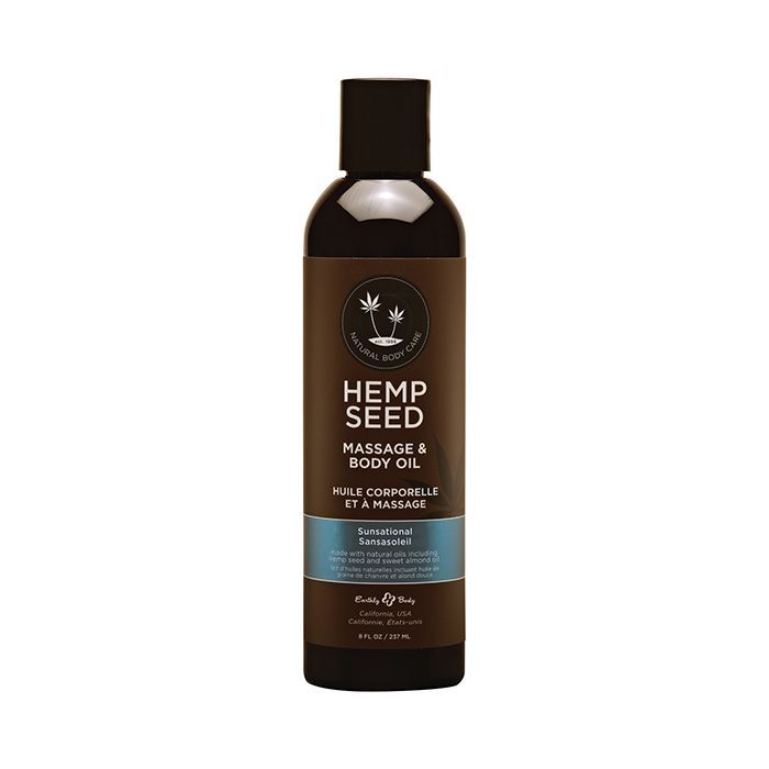 Earthly Body Massage & Body Oil Sunsational 8 fl oz