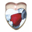 Earthly Body Hemp Edible Candle Heart Tin Strawberry 113g