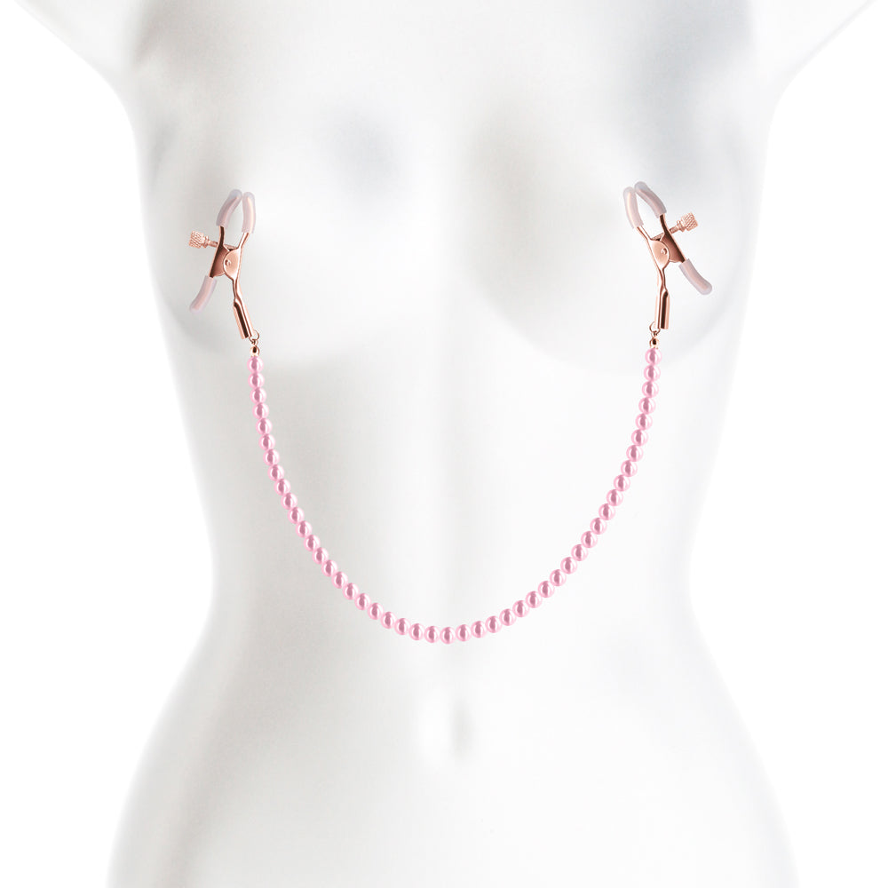 Bound Nipple Clamps Pink | WorldCondoms