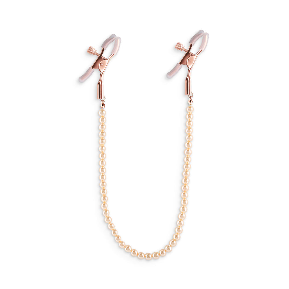 Bound Nipple Clamps Rose Gold | WorldCondoms