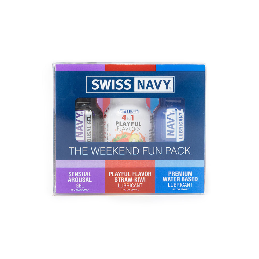 Swiss Navy Weekend Fun Pack of 3 Main image