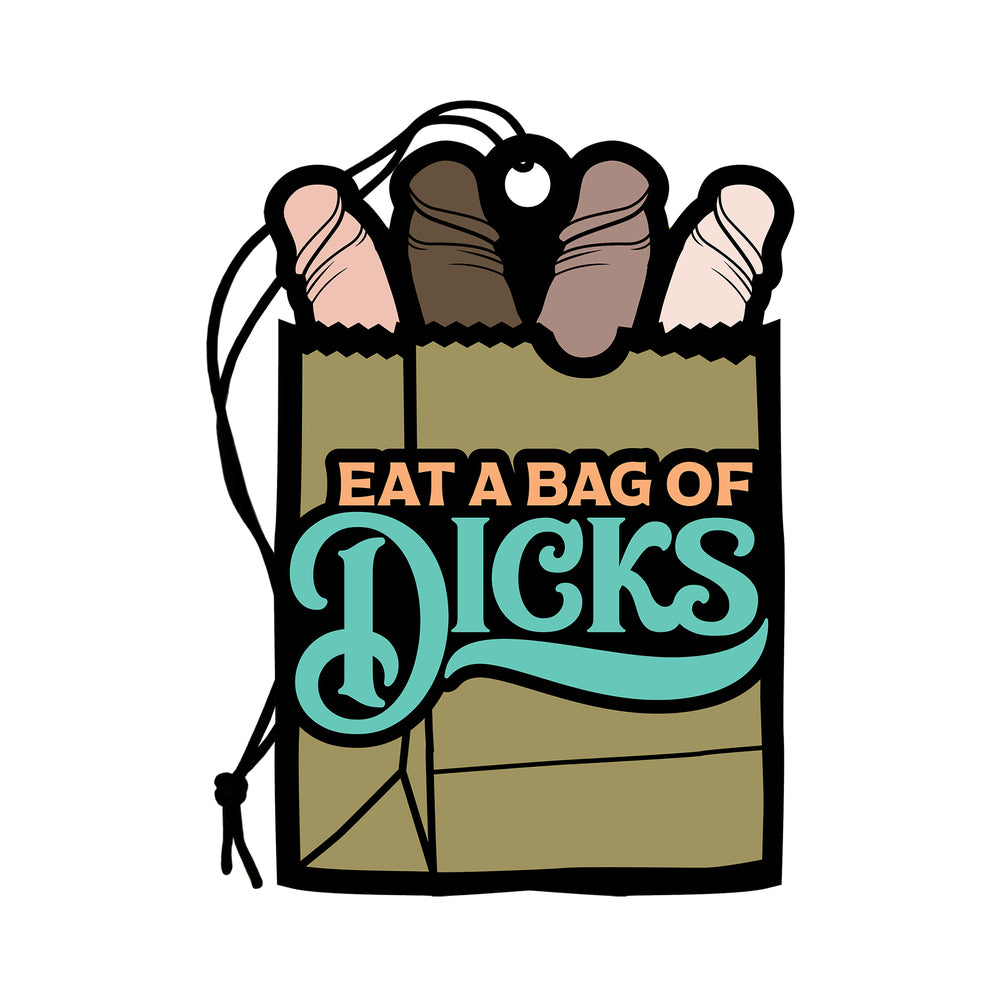 Wood Rocket Air Freshener Bag of Dicks Secondary image