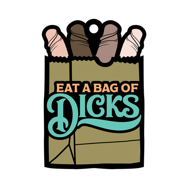 Wood Rocket Air Freshener Bag of Dicks | WorldCondoms