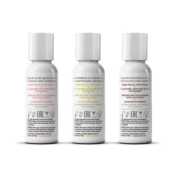 Wicked Sensual Care Tropical Travel Trio