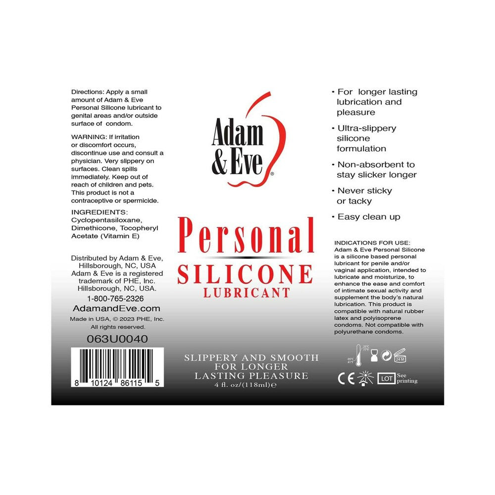 Adam & Eve Personal Silicone 4 fl oz