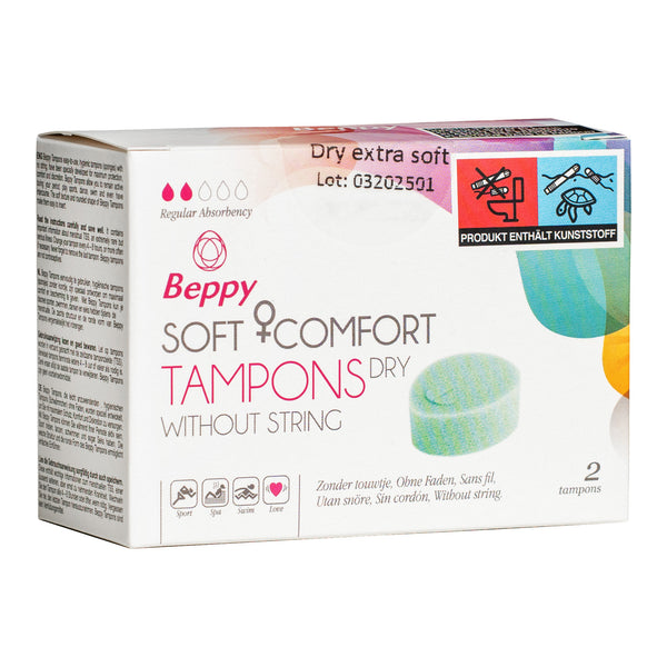 Beppy Soft Comfort Tampons Dry box front