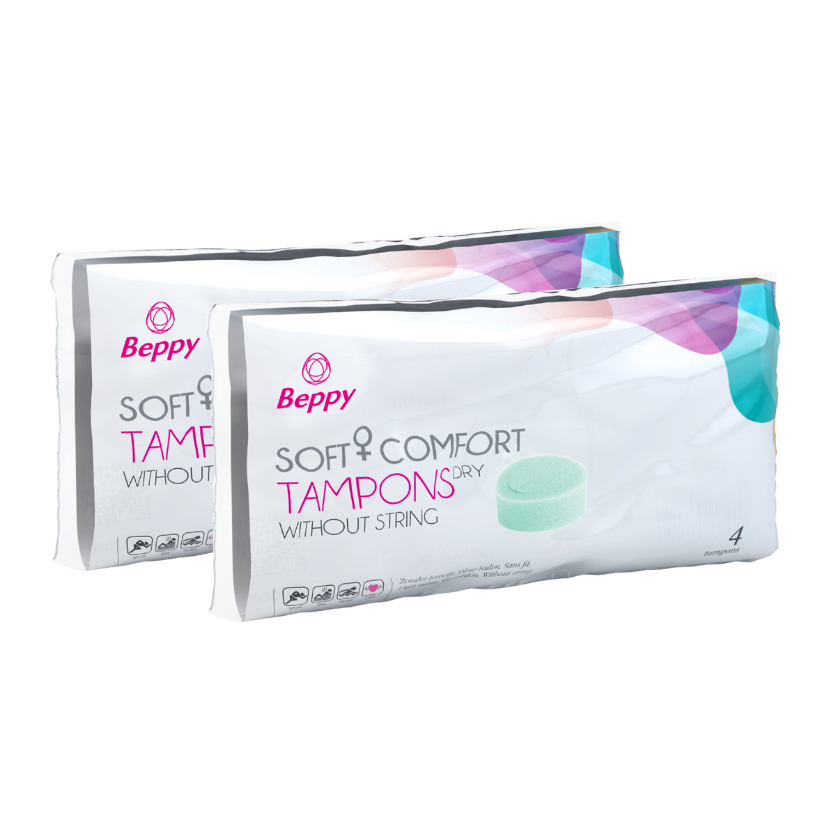 2 packs of Beppy Soft Comfort Tampons Dry Main image