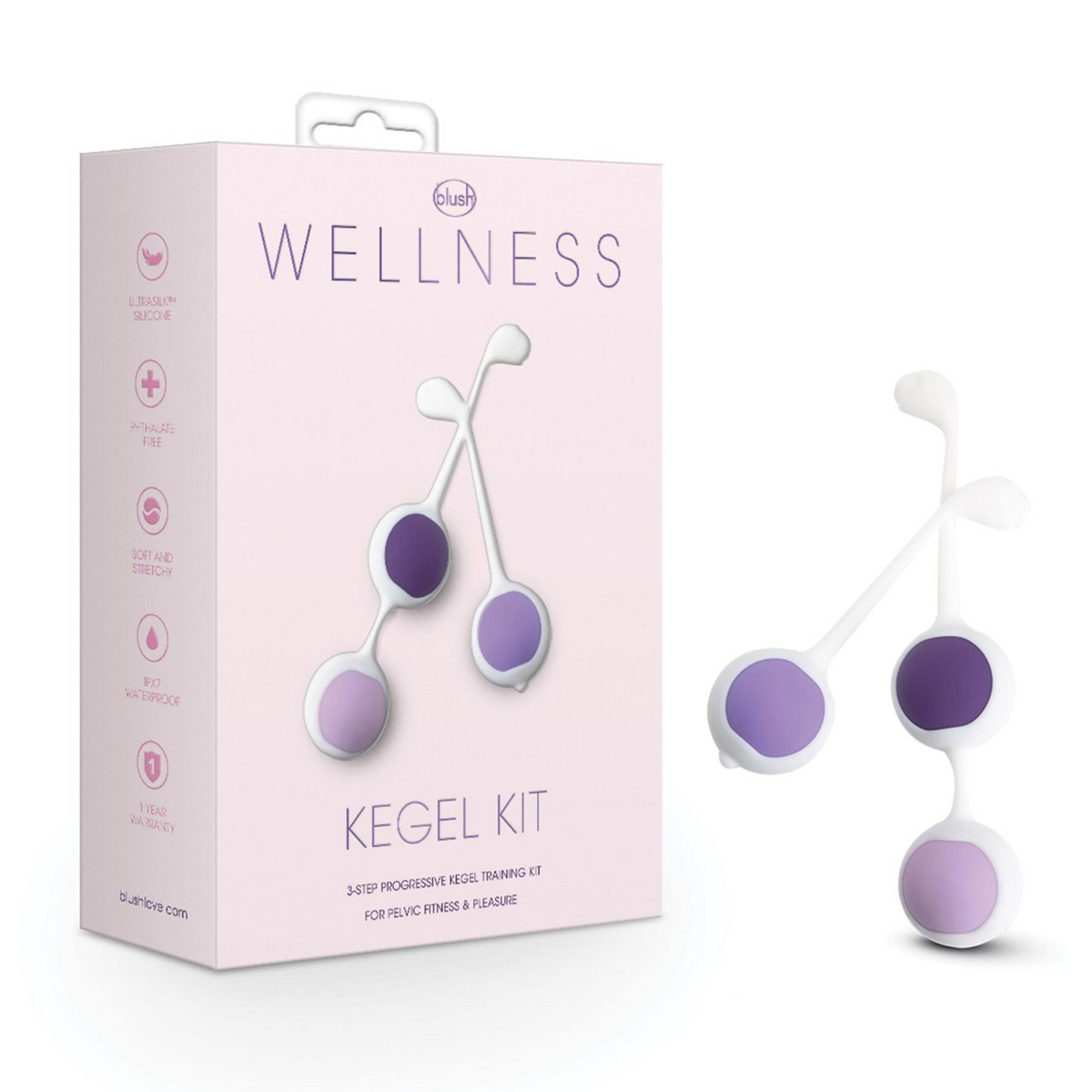 Blush Wellness Kegel Training Kit Purple | WorldCondoms Main image