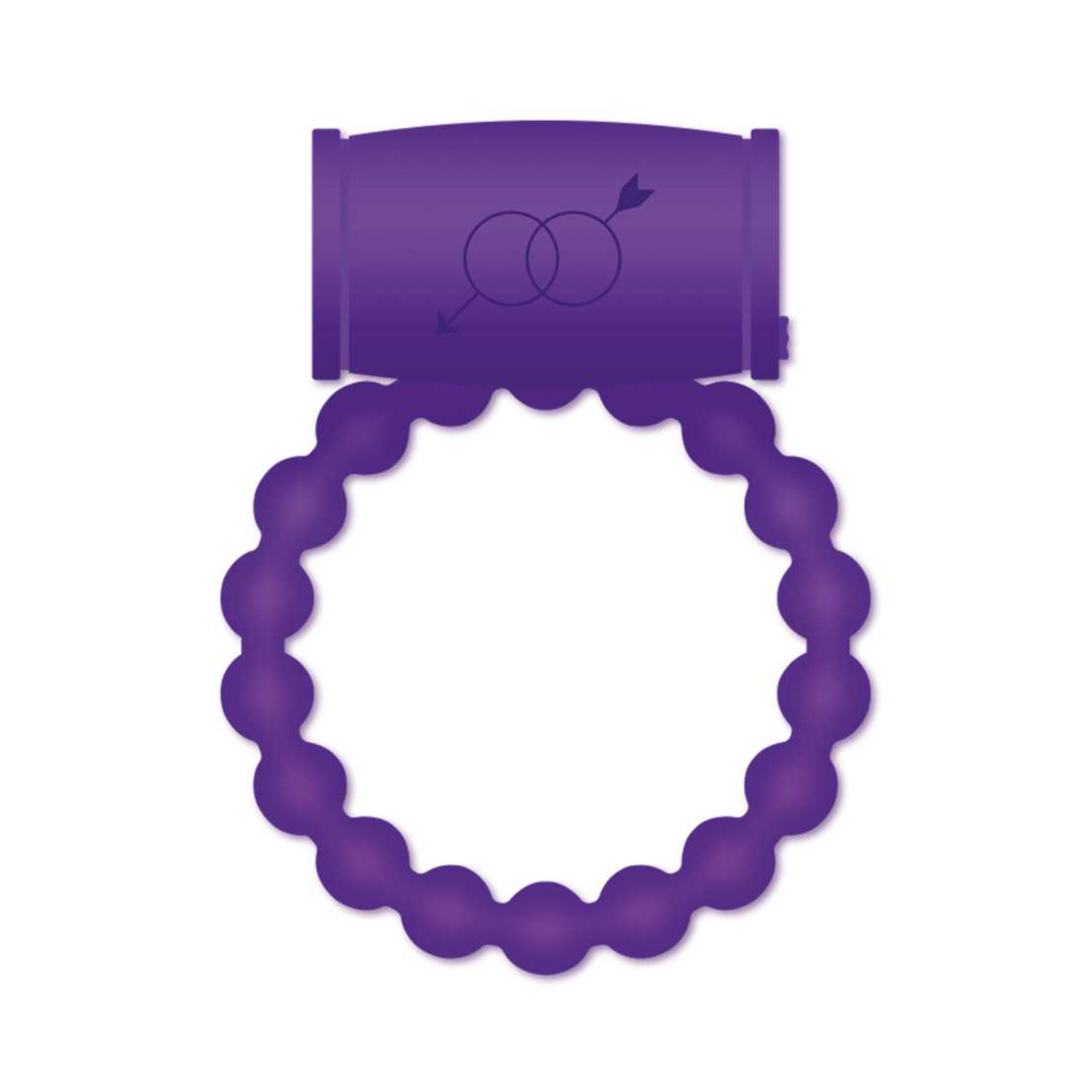 Casual Love Couple Vibrator Ring Purple Secondary image