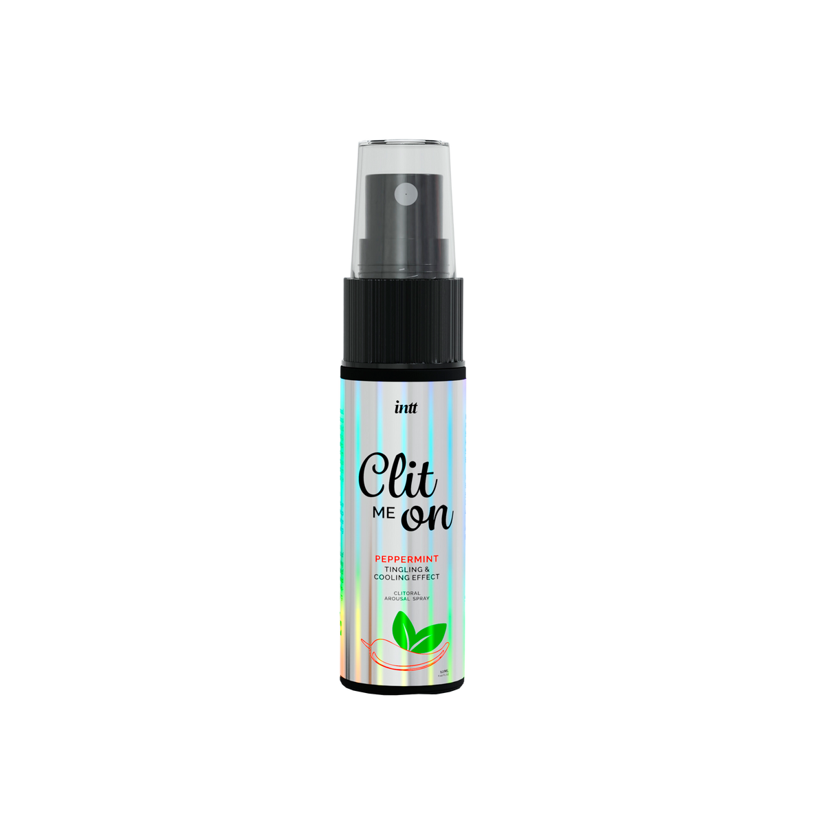 Spray bottle labeled 'Clit Me On' on a white background Main image