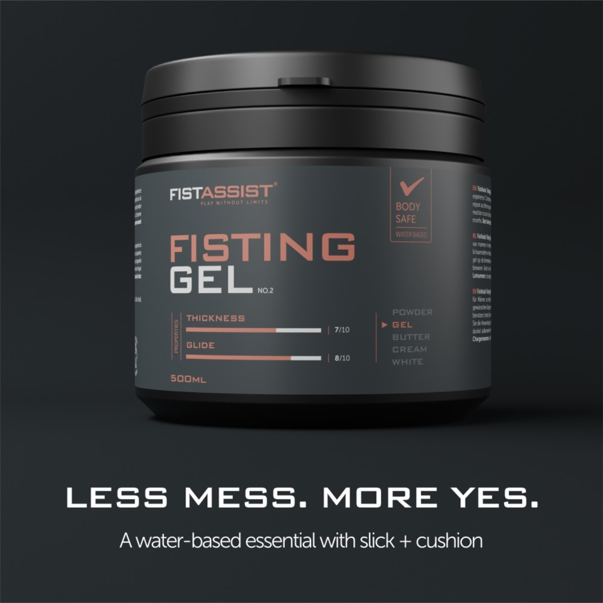 Cobeco FistAssist Fisting Gel 17 fl oz Secondary image