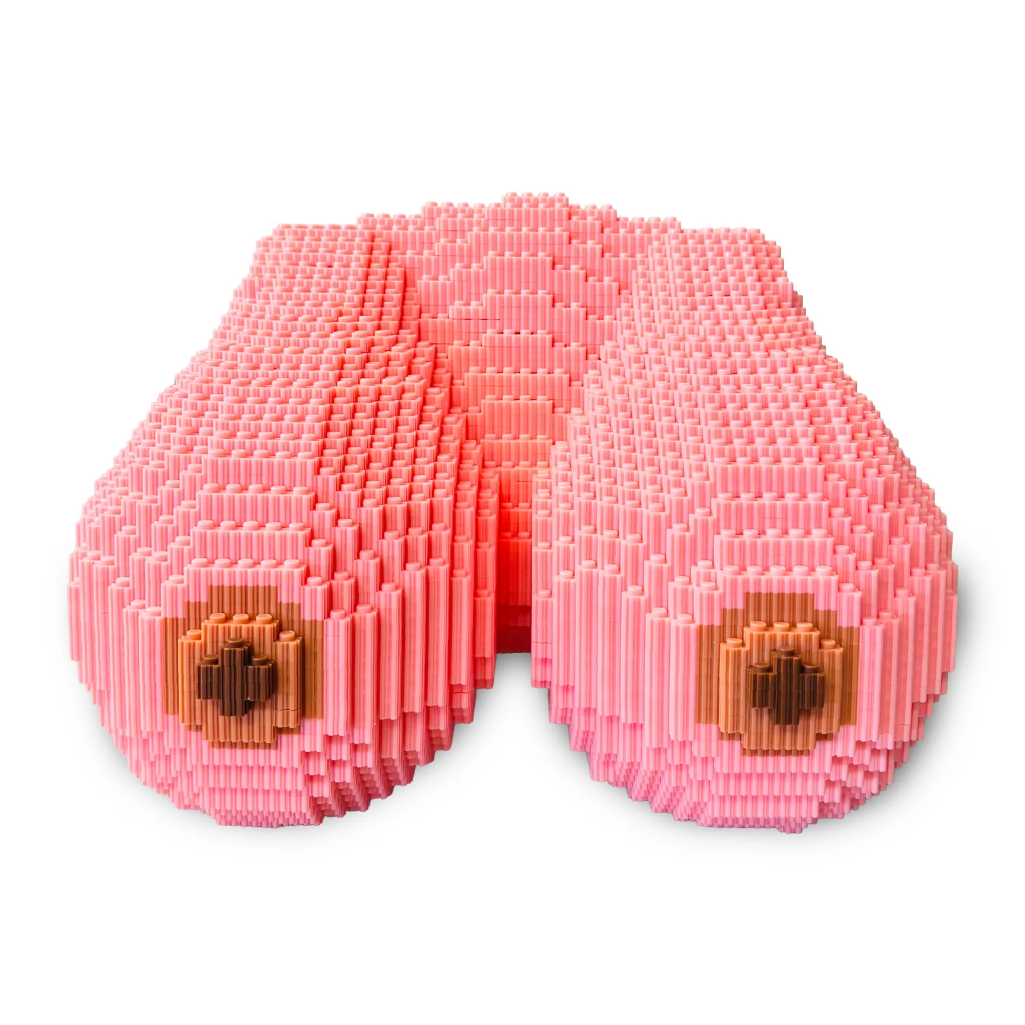 Juego de construcción de pechos en 3D Cock Blocks Rack & Stack Imagen secundaria del producto