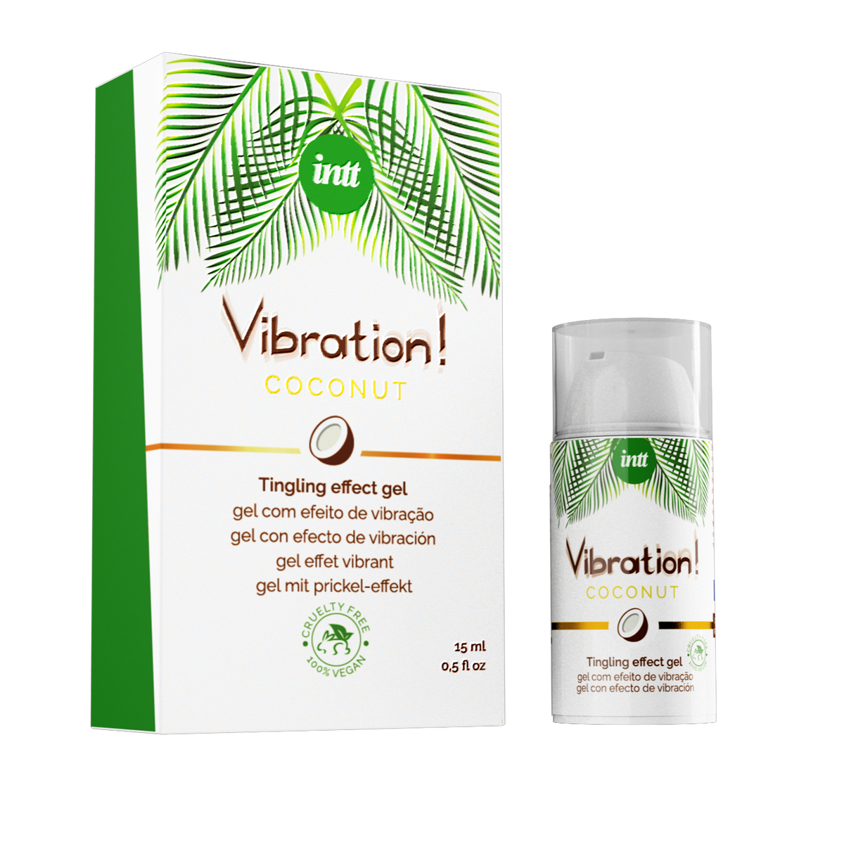 intt Vegan Coconut Liquid Vibration 0.5 fl.oz Main image