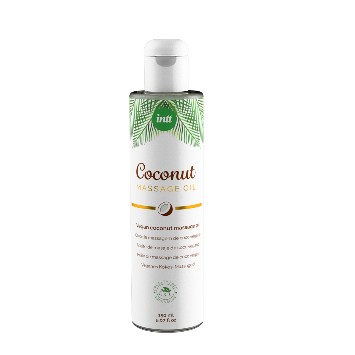 intt Vegan Coconut Massage Oil 5.1 fl.oz Main image