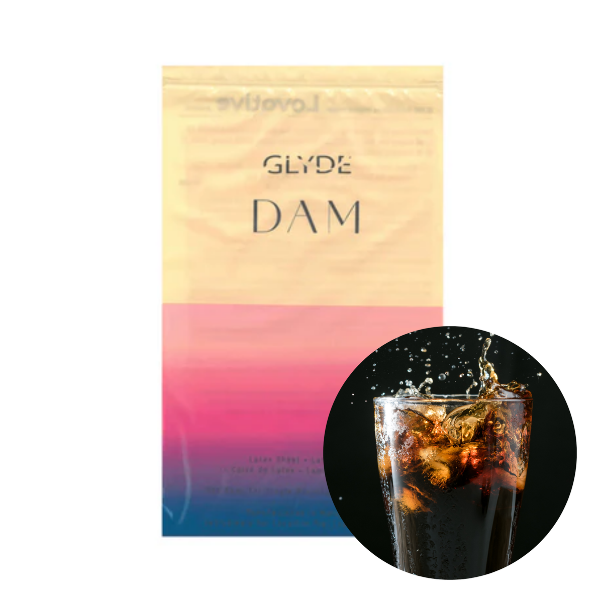 Sheer Glyde Dams Black/Cola Main image