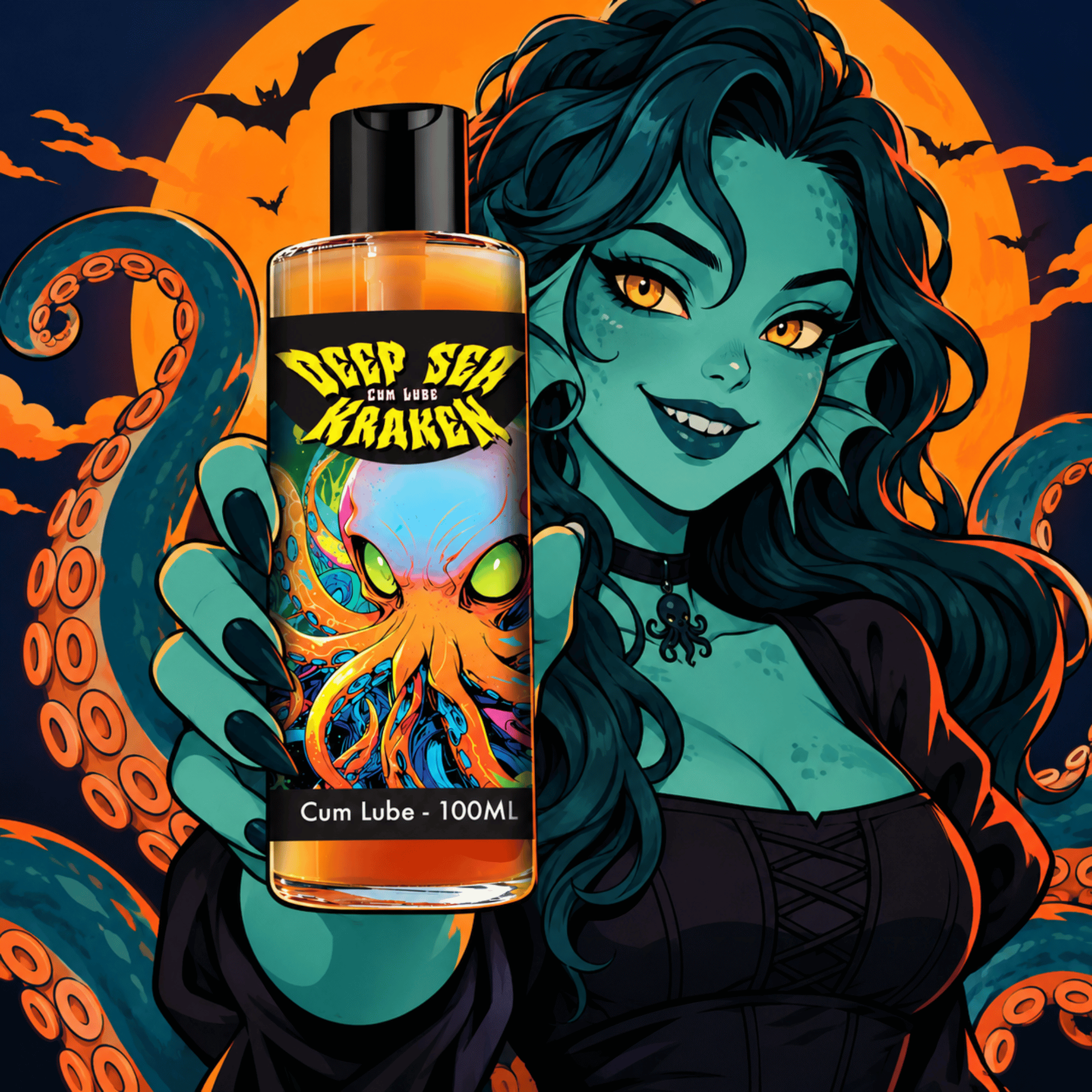 Shots Deep Sea Kraken Cum Lube 3.4 fl oz Secondary image