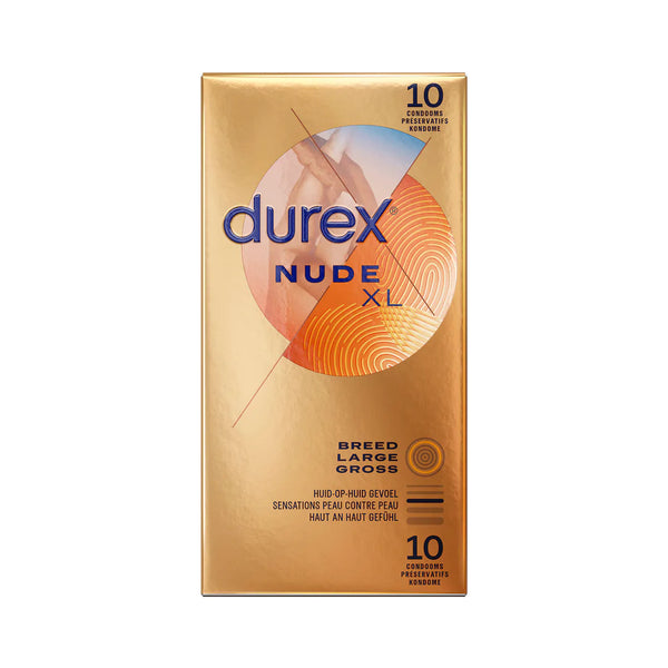Durex Nude XL Box 10 | WorldCondoms