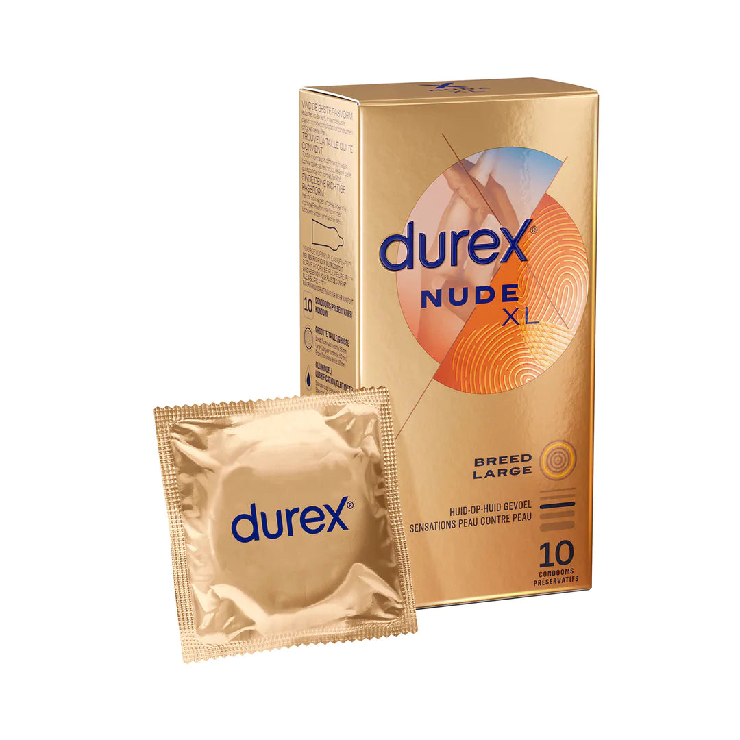 Durex Nude XL Box 10 | WorldCondoms