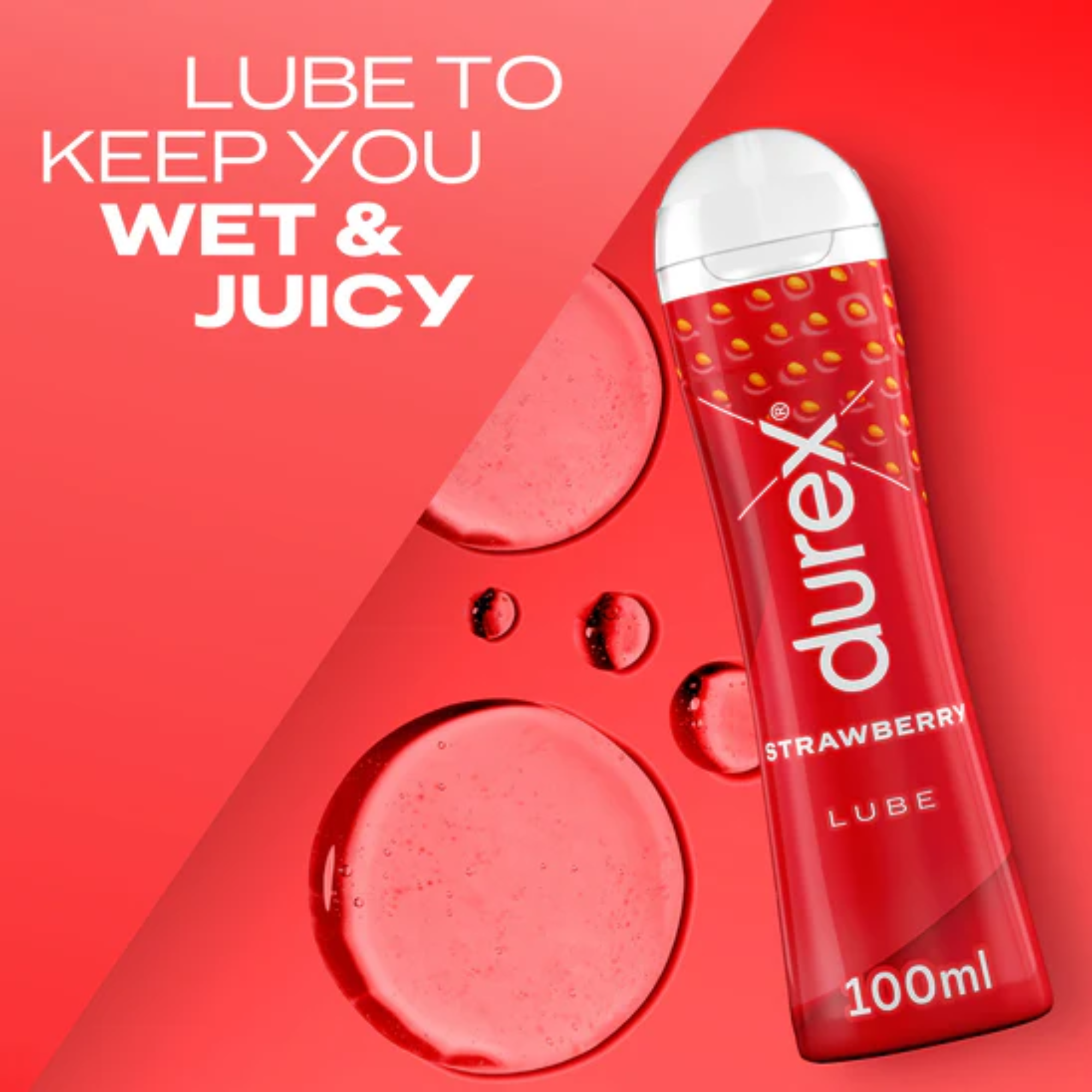 Durex Play Strawberry Flavoured Lube World Condoms WorldCondoms Durex Play Strawberry Flavoured Lube World Condoms WorldCondoms