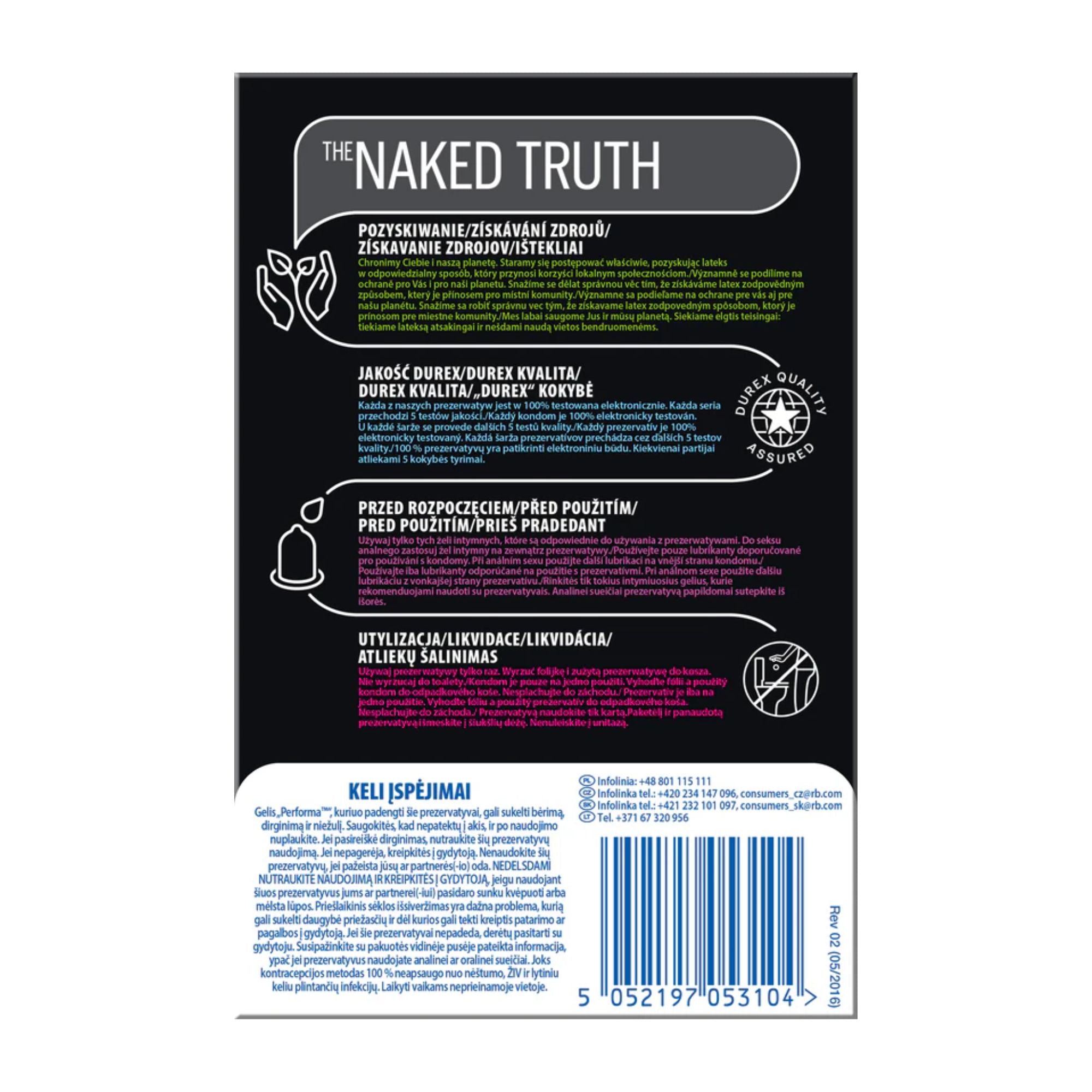 Durex Mutual Pleasure 16 Pack Secondary image