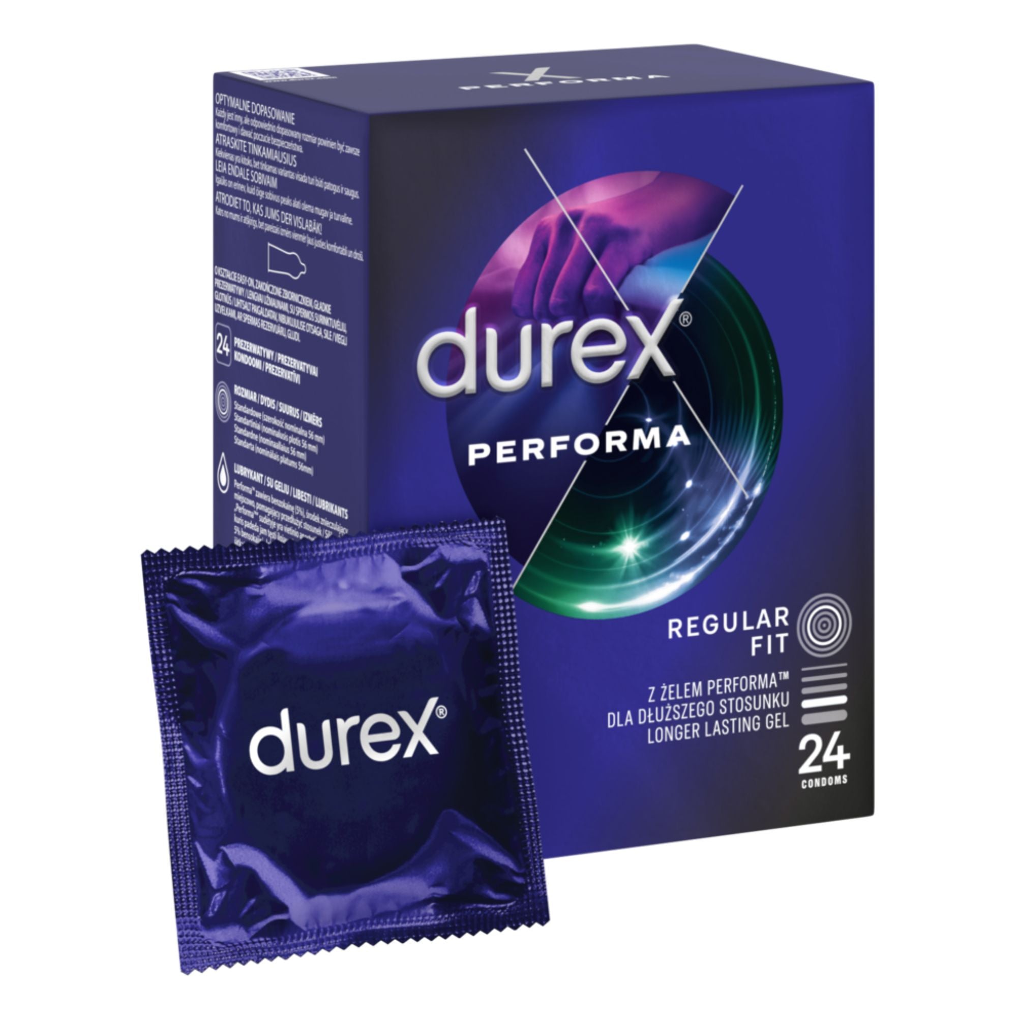 Durex Performa Condoms Box of 24 WorldCondoms