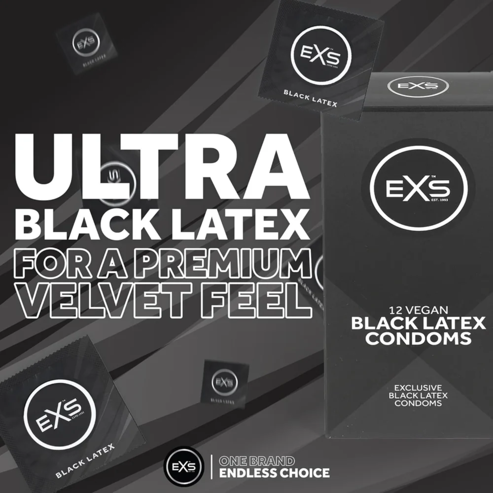 EXS Black Latex 48 Pack Imagen secundaria del producto