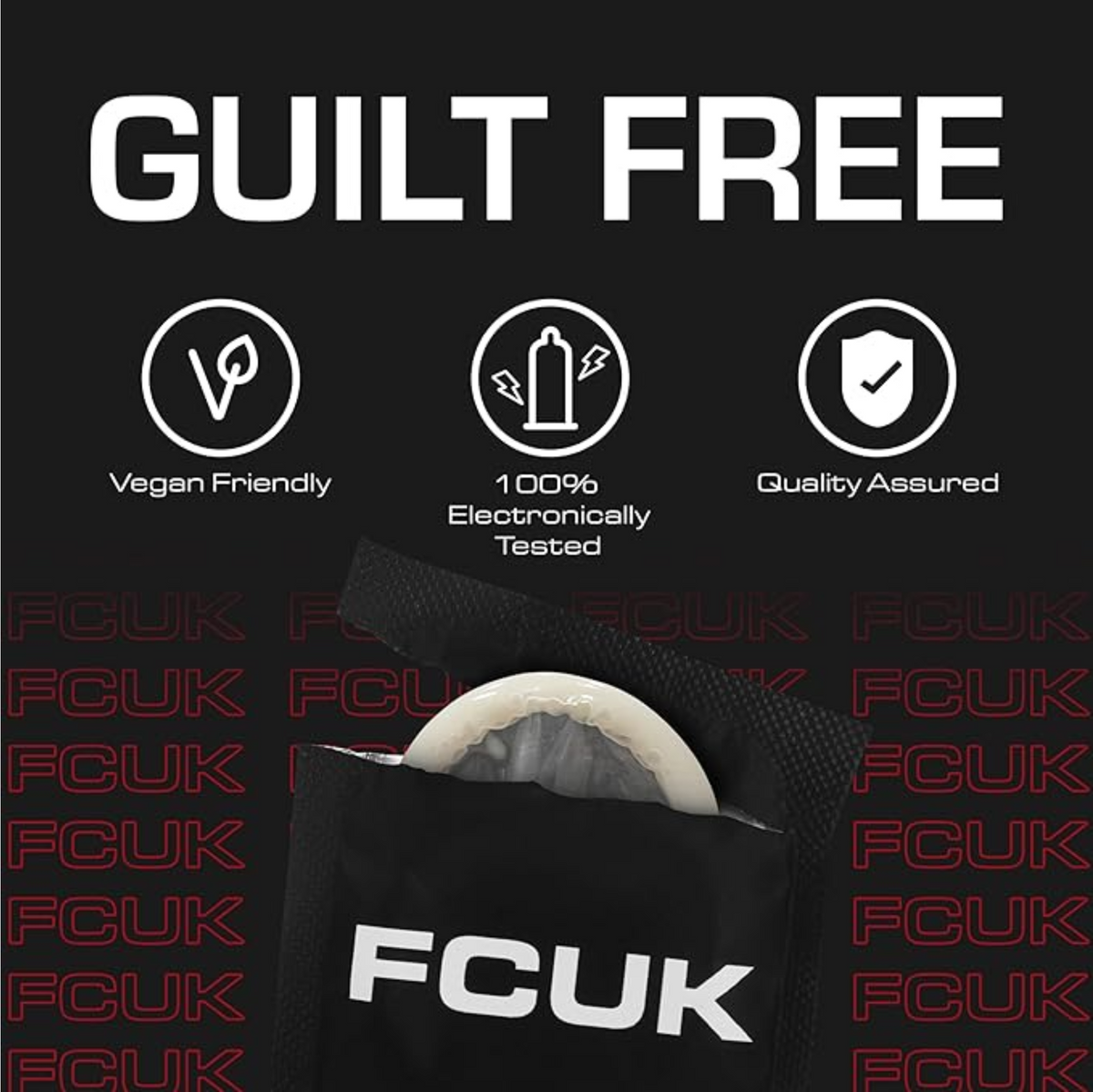 FCUK True Feel Condoms White Box 12 | WorldCondoms