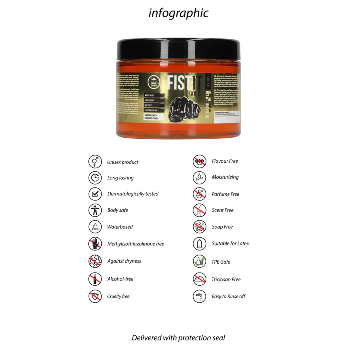 Fist It Gold 17 fl oz