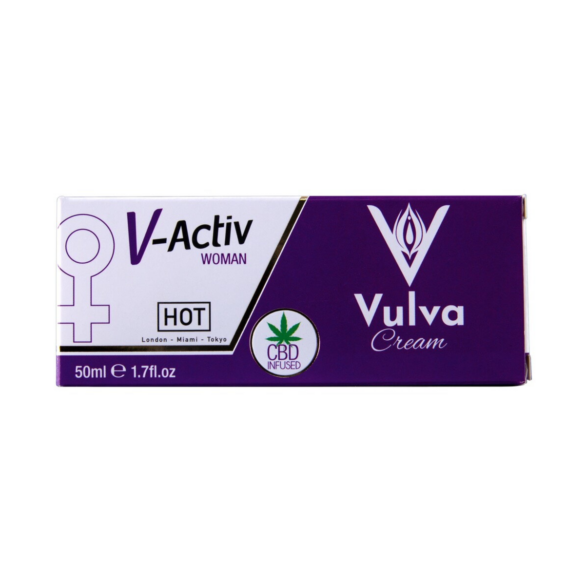 HOT V Activ Woman Vulva Cream 1.7 fl.oz Imagen principal del producto
