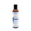 Front studio view of the 120 ml (4 fl oz) amber bottle of Intimate Earth Moon Bloom natural water comfort glide for extra sensitive skin, highlighting vegan collagen, squalene, and bisabolol ingredients.