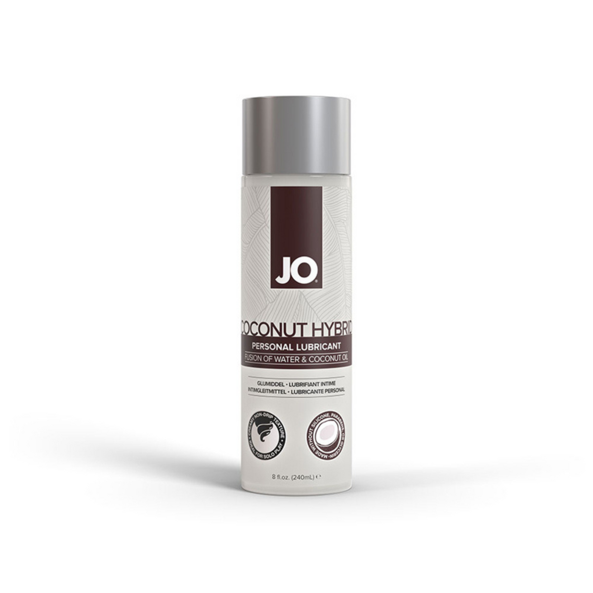 JO Coconut Hybrid Original 8 fl oz Front