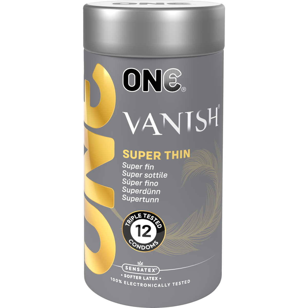 ONE Vanish Superthin Box 12 | WorldCondoms Main image