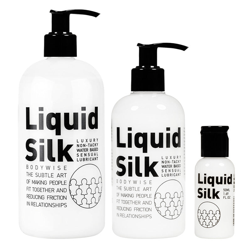 Liquid Silk Lube luxury non-tacky water based sensual lubricant  Main image