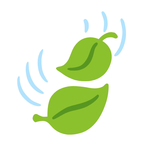 Leaf emoji
