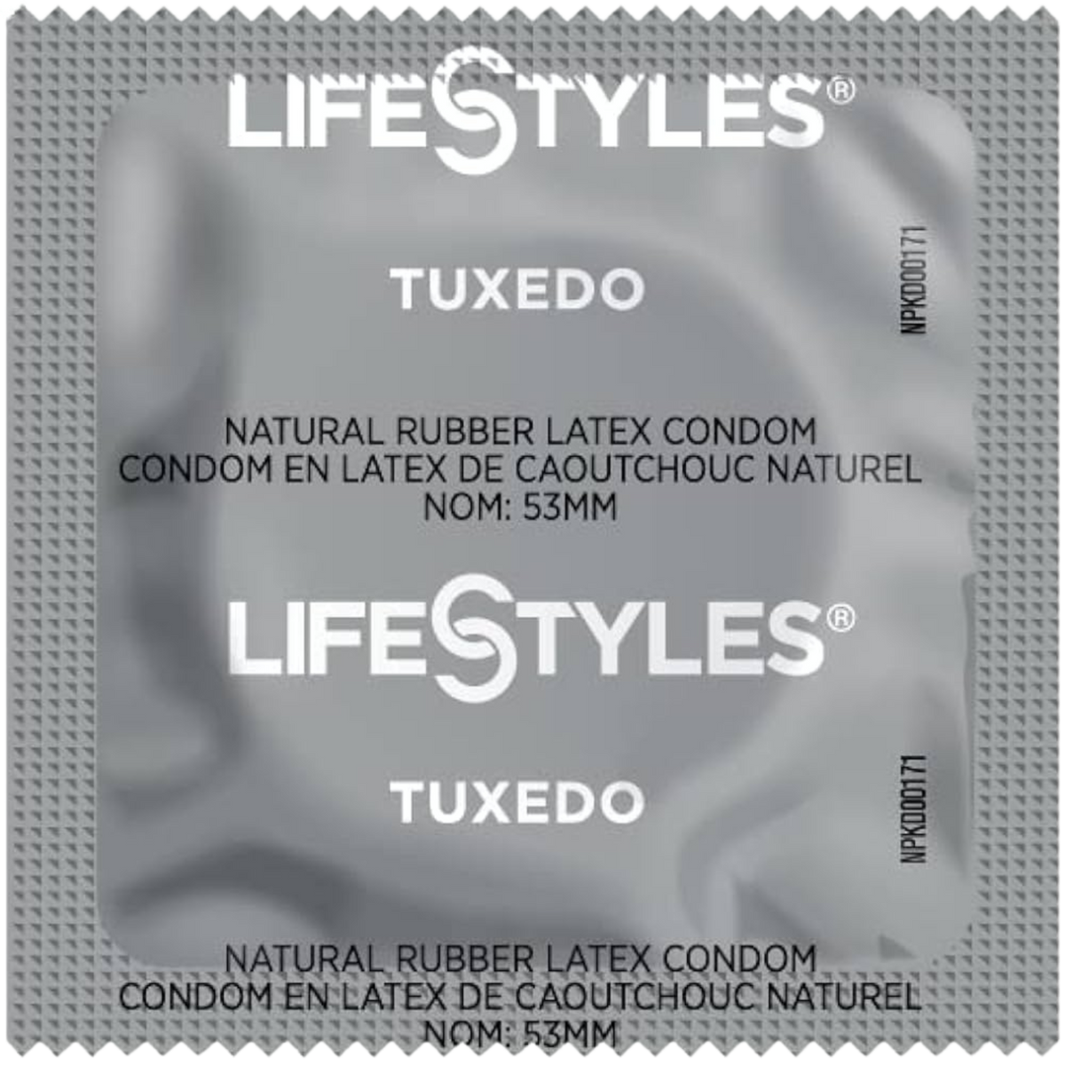 LifeStyles Tuxedo Black Condoms Natural Rubber latex condom Main image