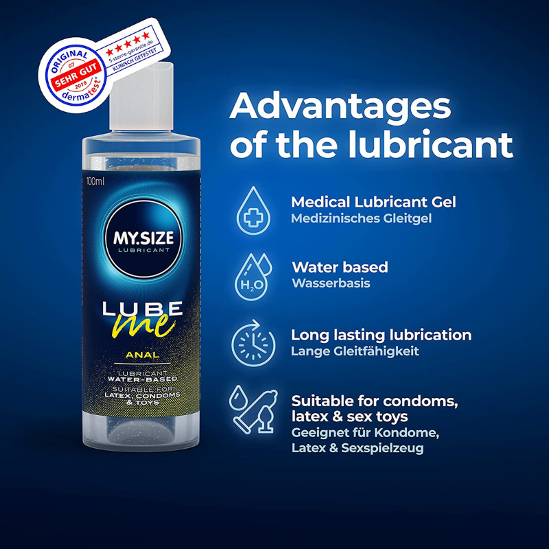 MY.SIZE Lube Me Anal Water-based Lubricant WorldCondoms MY.SIZE Lube Me Anal Water-based Lubricant WorldCondoms