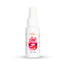 Front view of the 50 ml MyLove Taste Oral Spray in Strawberry flavor standing centered against a white backdrop. The label features a graphic of open red lips with strawberries below.