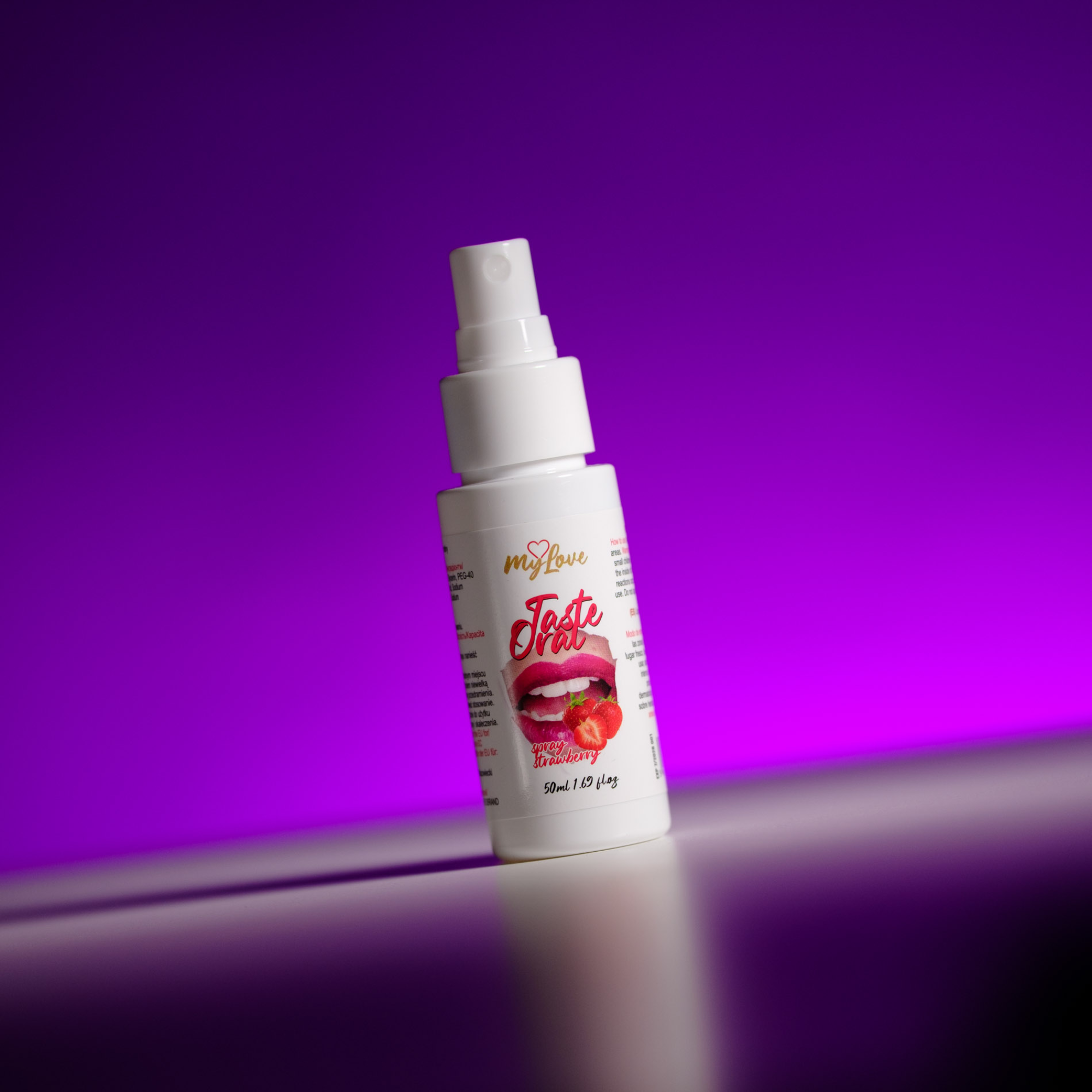 MyLove Taste Oral Spray Strawberry 1.7 fl oz Secondary image