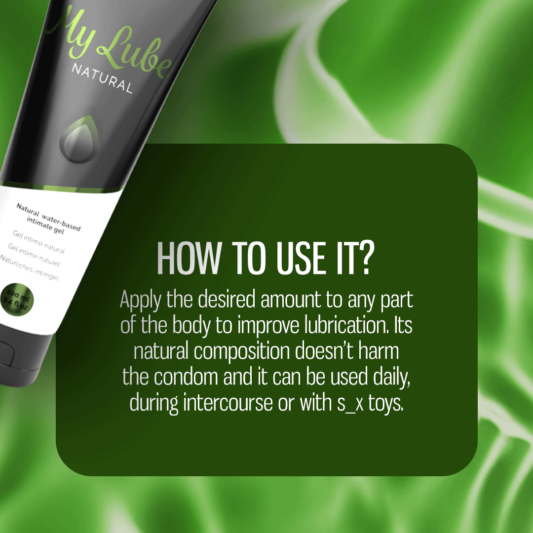 intt My Lube Natural Lubricant WorldCondoms