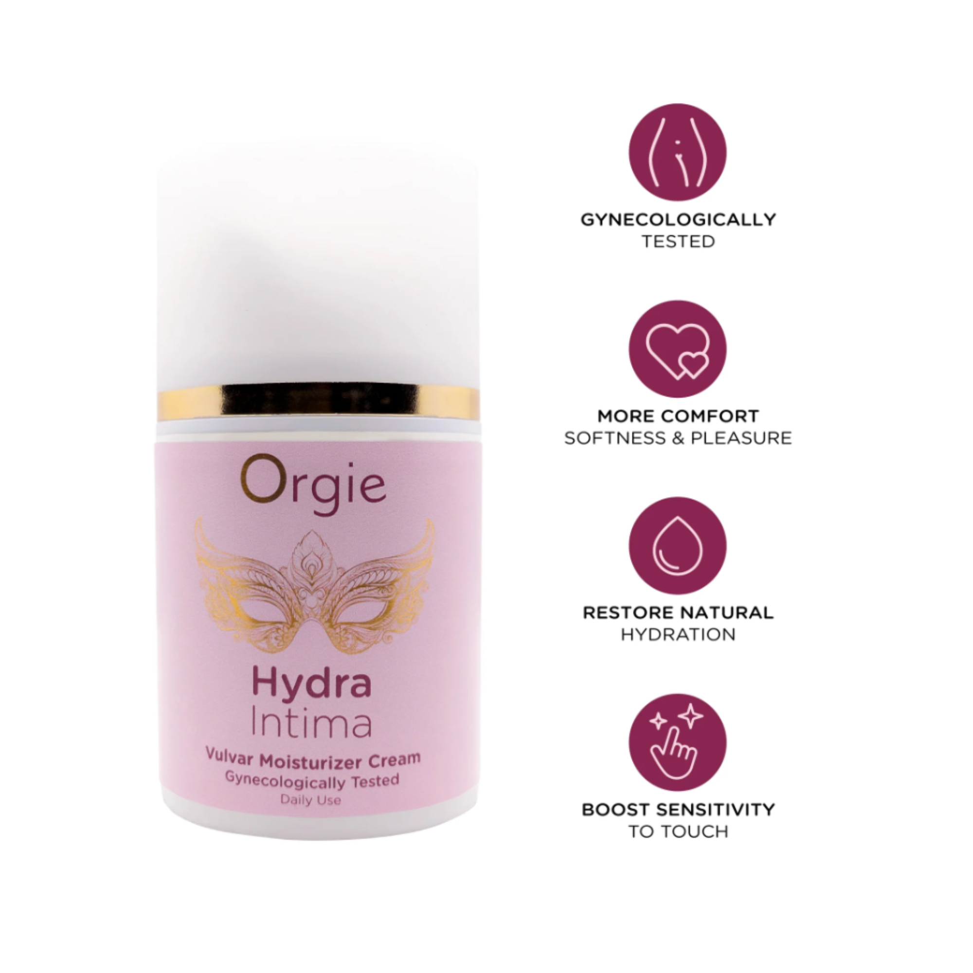 Orgie Hydra Intima Vulvar Moisturizer Cream 50ml Secondary image