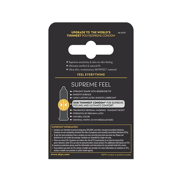 SKYN Supreme Feel Box 3 | WorldCondoms