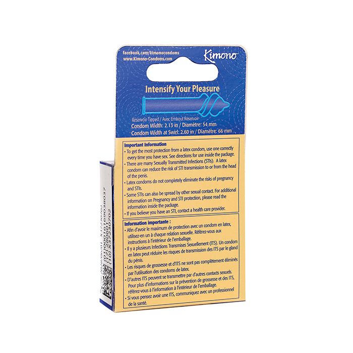 Caja con forma de espiral doble de kimono Swirl 3 Imagen secundaria del producto