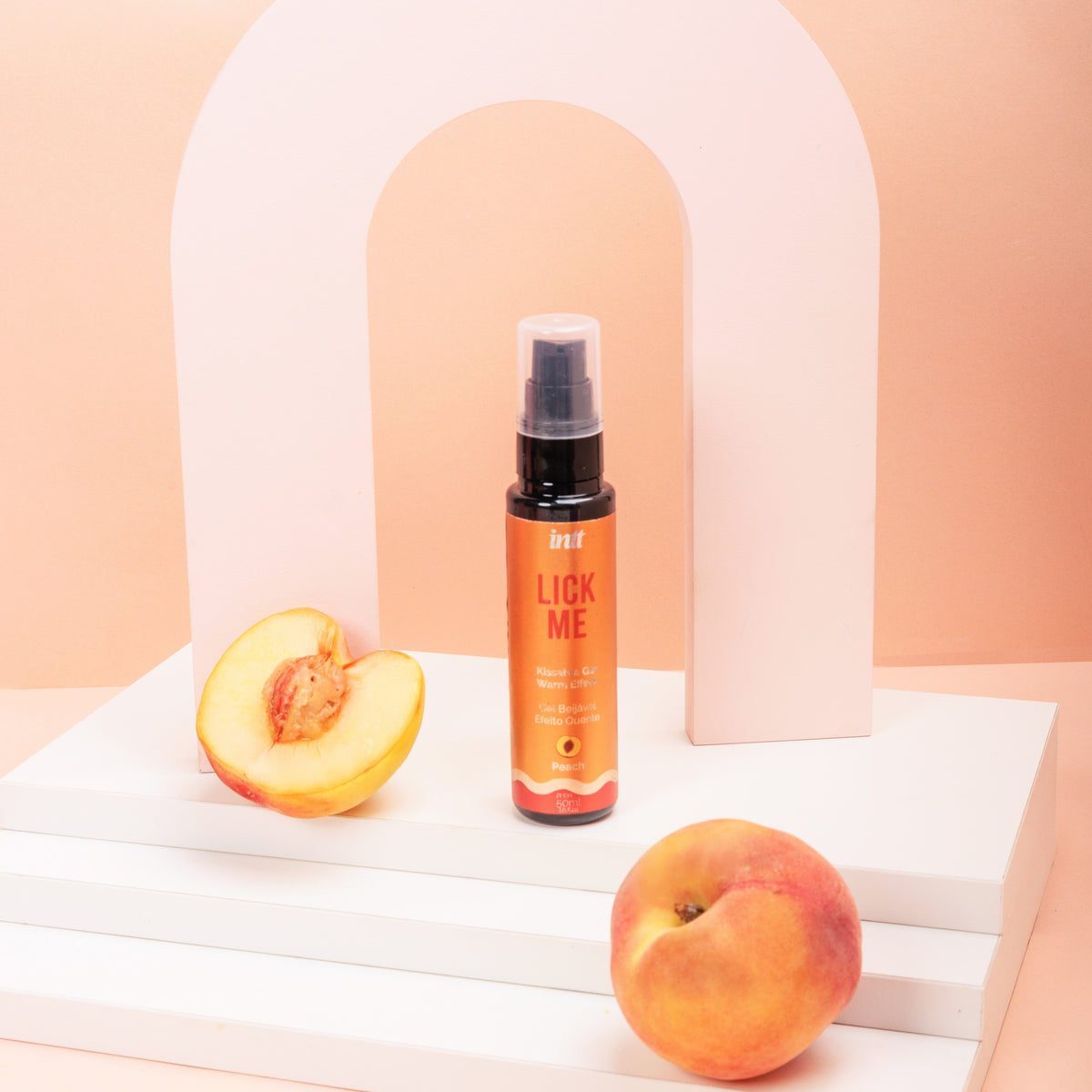 intt Lick Me Peach Warming Gel 1.6 fl.oz