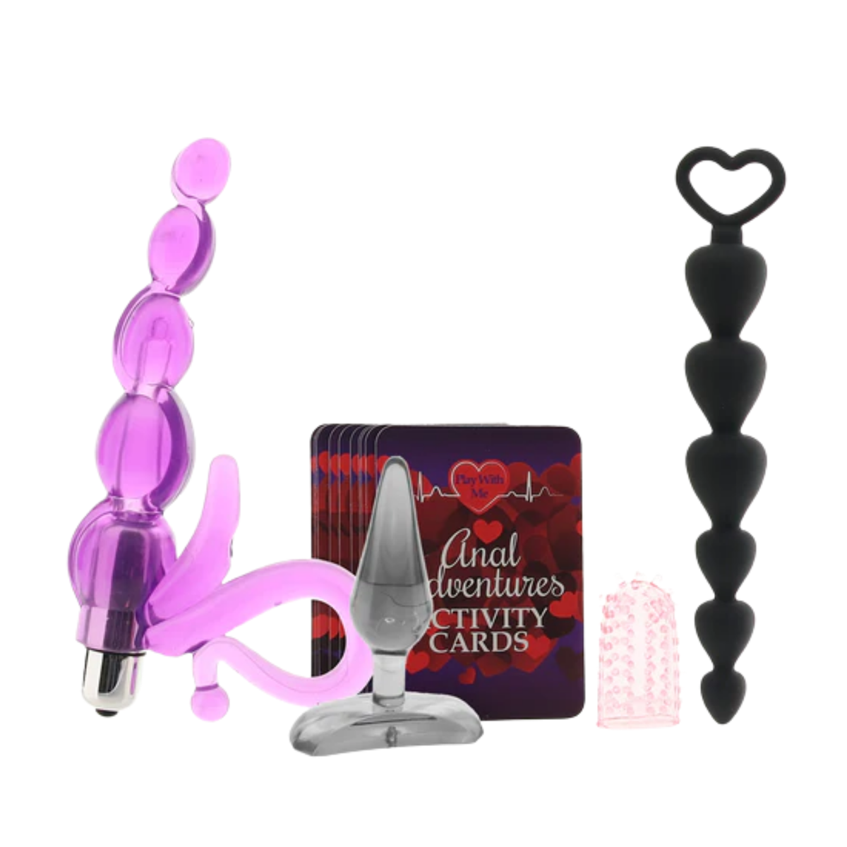 Play With Me Anal Adventures 5-Pack | WorldCondoms