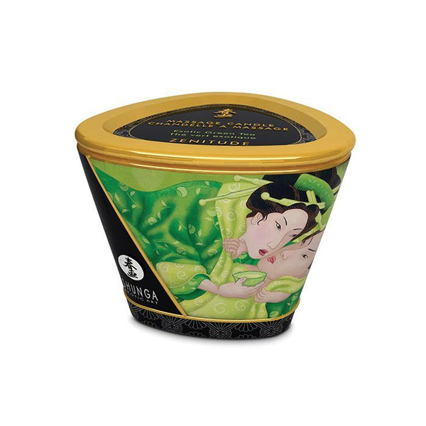Shunga Zenitude Massage Candle Exotic Green Tea 170ml