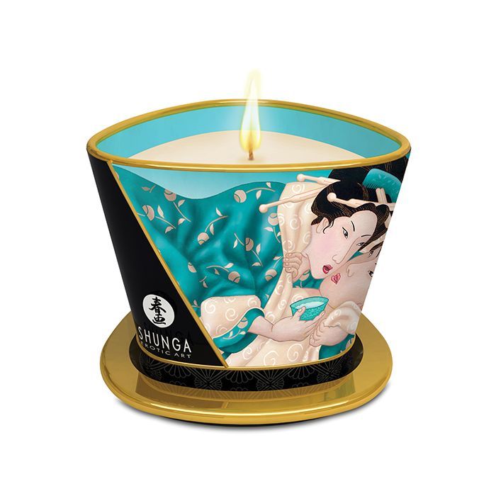 Shunga Massage Candle Island Blossoms 170ml Main image