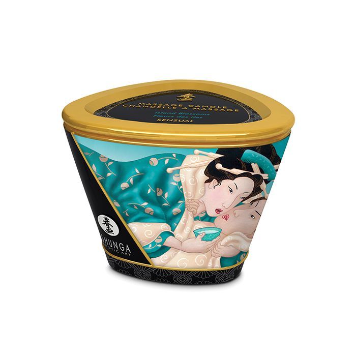 Shunga Massage Candle Island Blossoms 170ml Secondary image