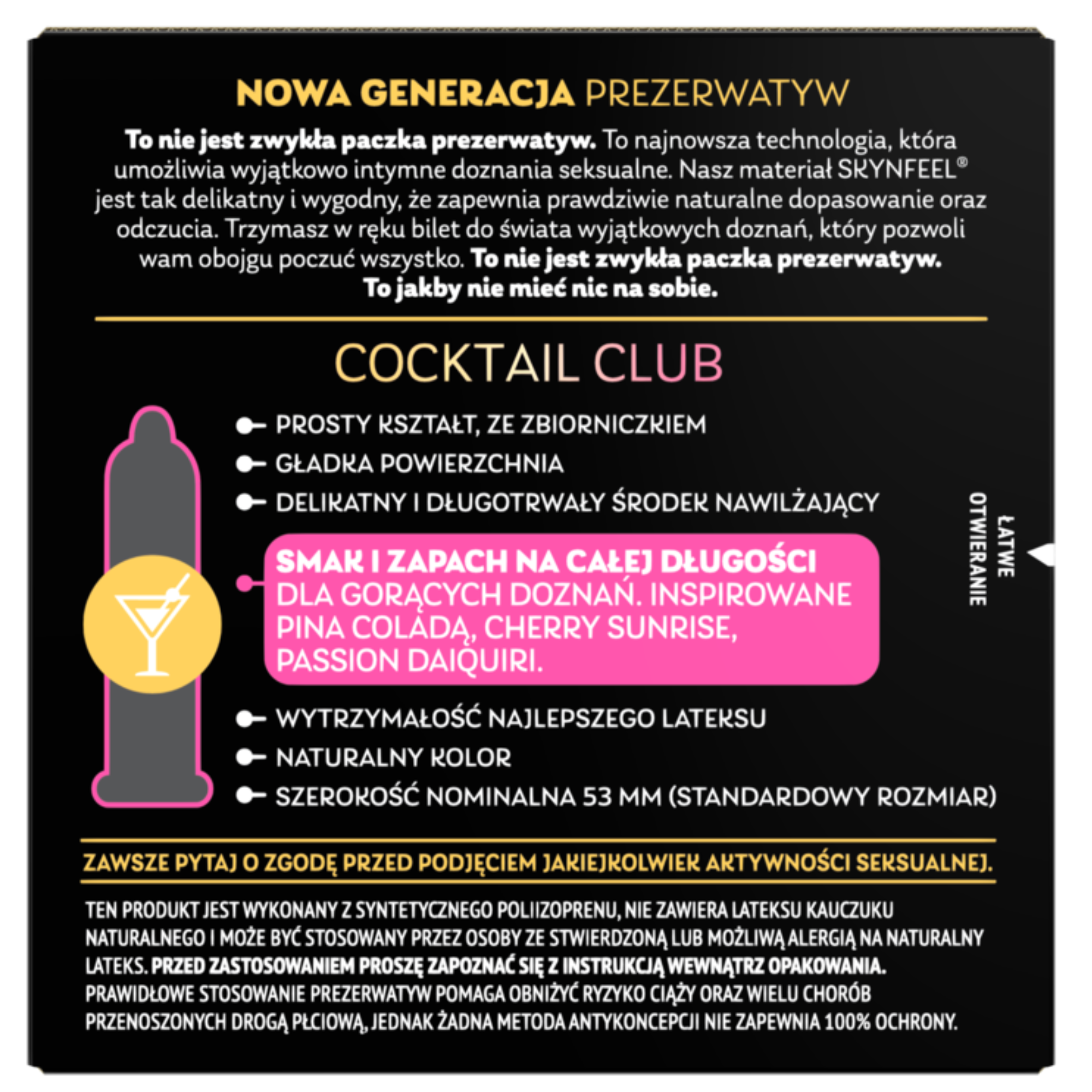 SKYN Cocktail Club Condoms Box of 3 ❤️ World Condoms – WorldCondoms