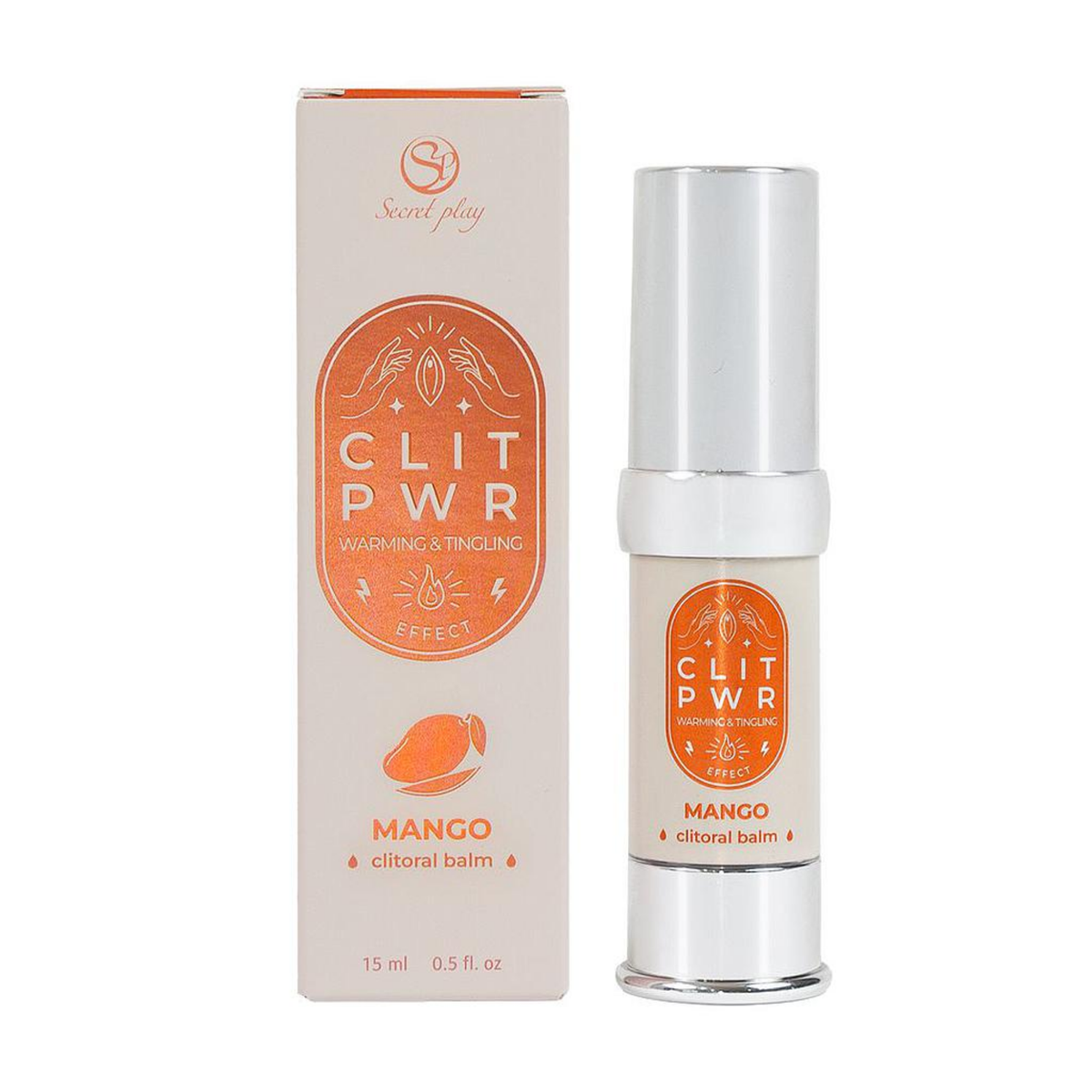 Secret Play Clit Pwr Clitoral Balm Mango 0.5 fl.oz Imagen principal del producto
