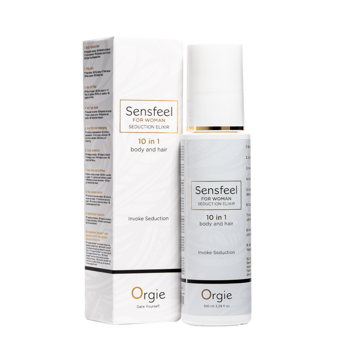 Orgie Sensfeel Seduction Elixir for Woman 10in1 Body & Hair 3.38 fl oz